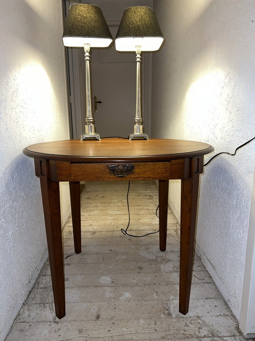 Tavolo in legno di ciliegio 110 cm