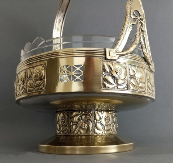 Image 1 of Centro de mesa secesionista Josef Emanuel Margold Wolkenstein & Glückselig 1910