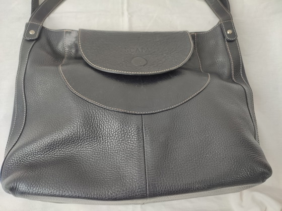 Scapa Black Leather Handbag Timeless Beauty – Shoulder bags (photo 8 of 15)