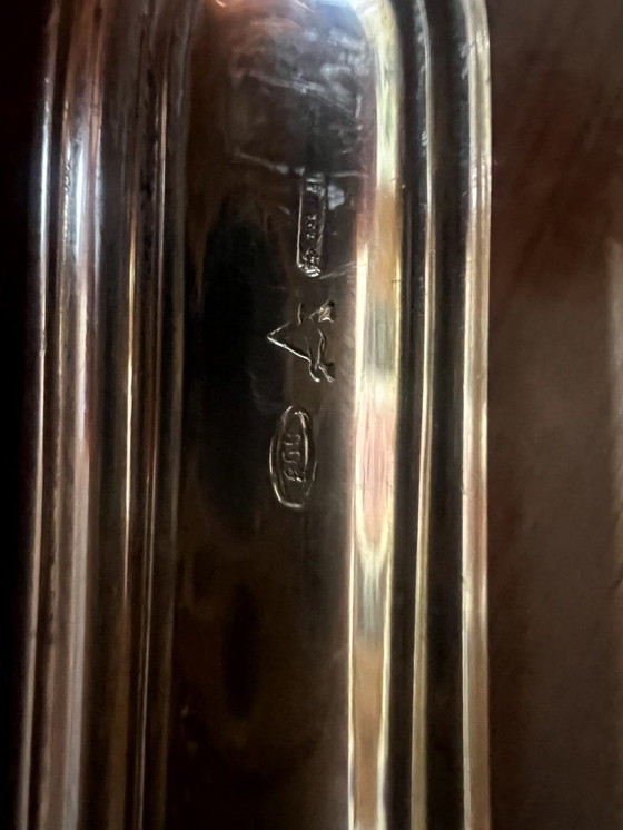 Image 1 of Juego de cubiertos de plata 800 para 12 personas, origen italiano, estilo de diseño francés, de 1970 a 1980