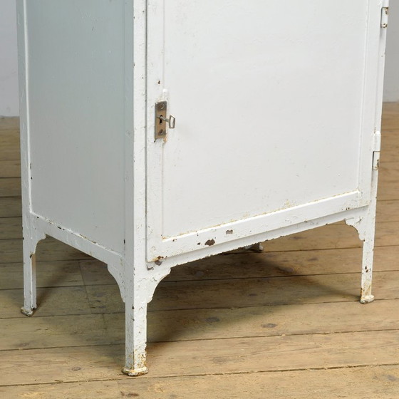 Image 1 of Iron medical cabinet, 1930s