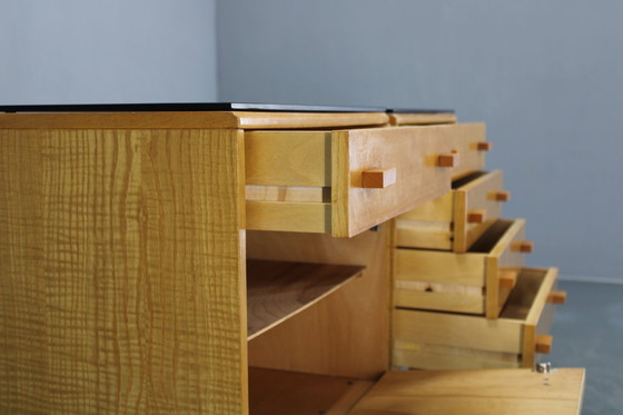 Image 1 of 1960 Frantisek Mezulanik Paar ladekasten, Tsjecho-Slowakije