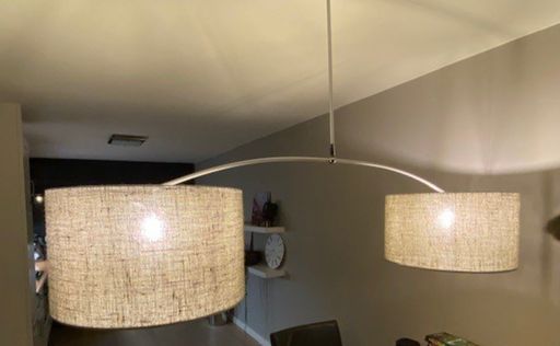 Design pendant lamp double shade