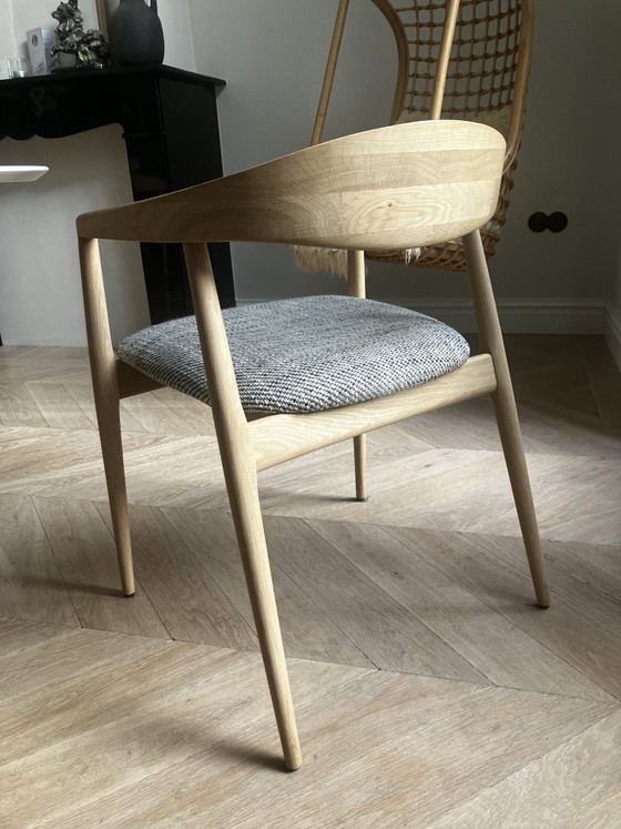 6 sedie da pranzo Strata di Melchior Interieur – Textile, Wood (photo 3 of 9)