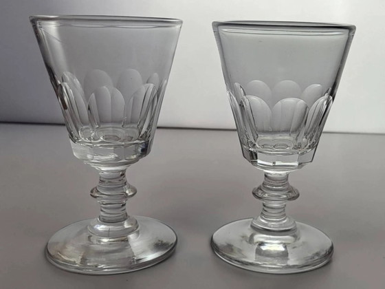 6 crystal glasses from Baccarat / Saint Louis / Caton – Glass & Decanter (photo 3 of 8)
