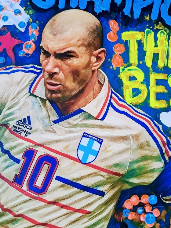 Image 1 of Enzo SAN MARCO - Marseille Baby 1 - Eerbetoon aan Alberto RICARDO - Kunstenaarsdoek