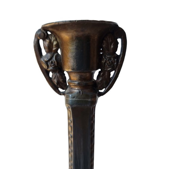 Image 1 of Antique metal candlestick
