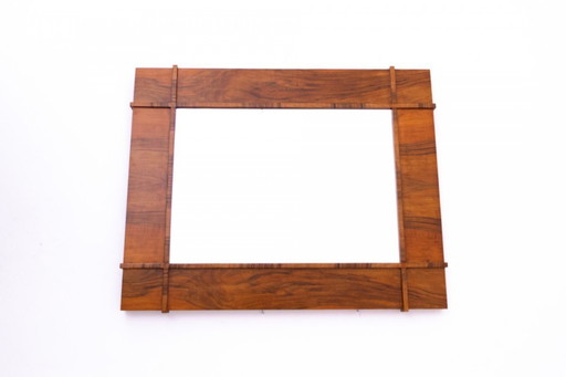 Art Deco horizontal mirror, Poland, 1940s. 