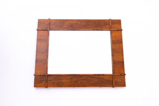 Image 1 of Miroir horizontal Art déco, Pologne, années 1940.