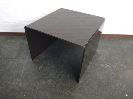 Image 1 of Mesa de centro curva de cristal de Sovet Italia