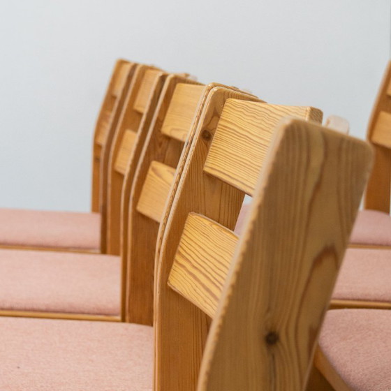 Image 1 of Set di 8 sedie da pranzo danesi Razorblade Korup