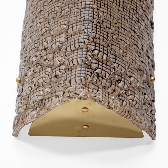 Image 1 of Pair of Modern Murano Glass Bubble Wall Sconces