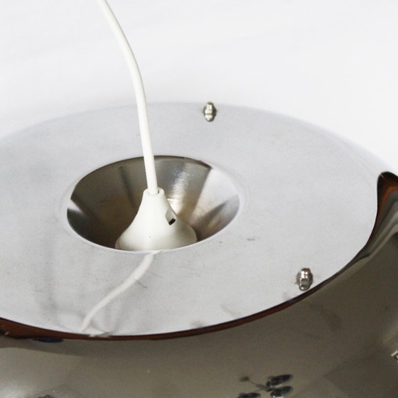 Image 1 of Vintage chromen hanglamp