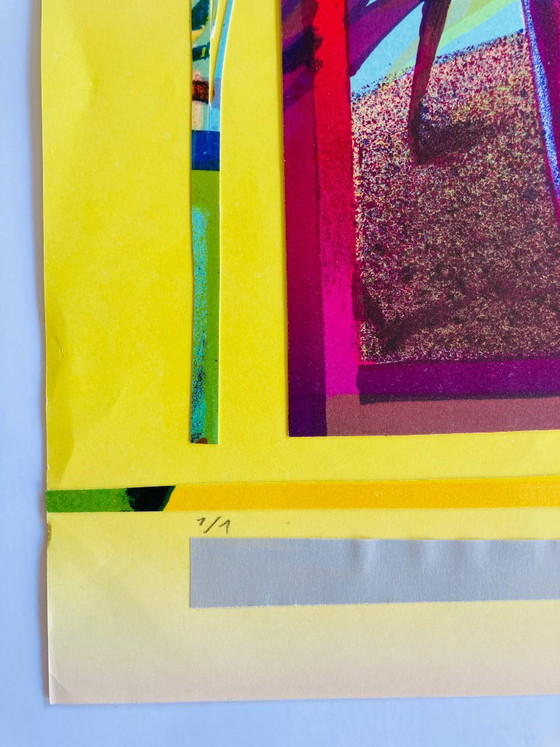 Collage Vintage Colorato - 1993, Dipinti e disegni, Carta, Multicolore (foto 5 di 5)