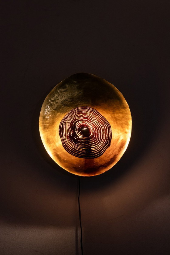 Image 1 of Coppia di lampade da parete modello "Martincourt". Opera contemporanea.