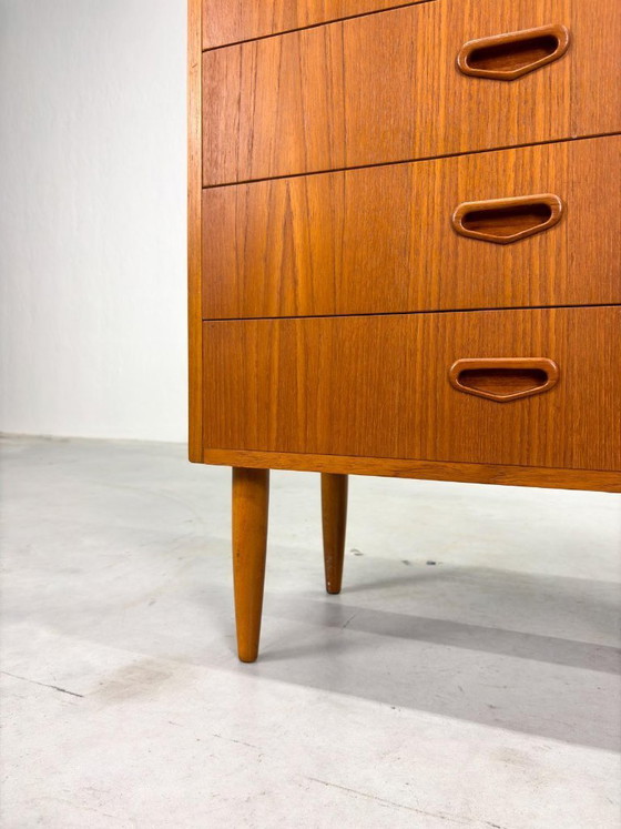 Image 1 of Lage Mid-century Ladekast van Musteringg