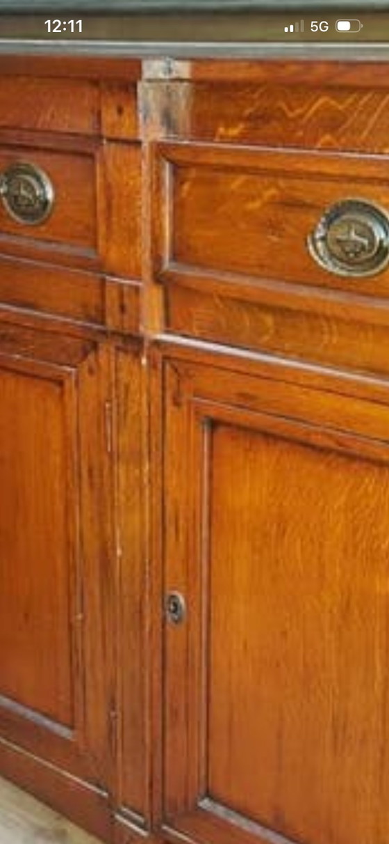 Image 1 of  Exclusief Kersenhout jugendstil dressoir 