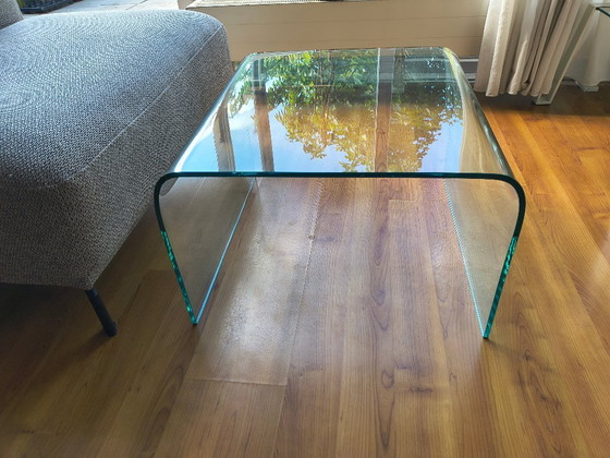 Table basse Fiam des années 1970 – Fiam Italia, Tables d'appoint, Verre (photo 2 of 9)
