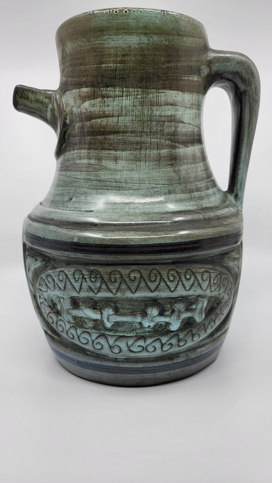Image 1 of Jarra grande de cerámica de Jean De Lespinasse, France, años 50