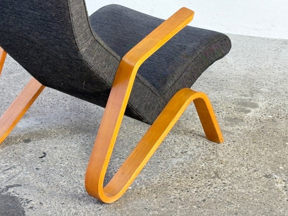 Grashopper Lounge Chair ontworpen door Eero Saarinen voor Knoll International in 1947 – Fauteuils, Textile (photo 8 of 15)