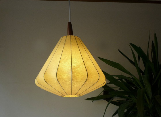 Vintage Cocoon Hanglamp van Goldkant, jaren 50 60 Mid Century Modern – Hanglampen, Metal (photo 5 of 10)