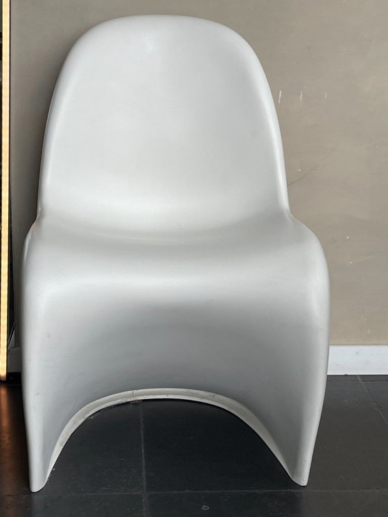 Image 1 of Set di 4 sedie originali Vitra Panton modello S – Design (bianche)