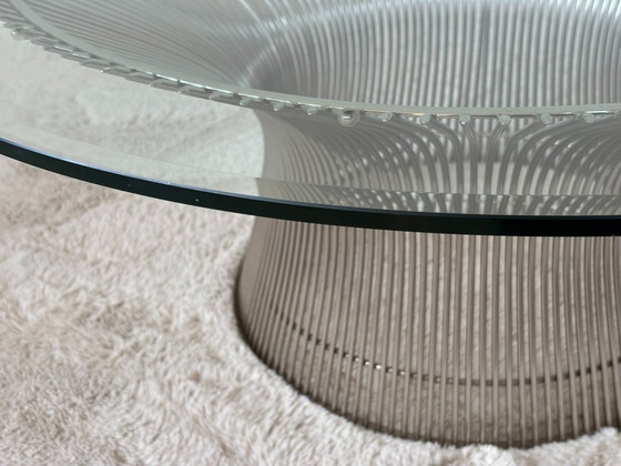 Wire Frame Coffee Table by Warren Platner for Knoll, 1960s – Glass, Metal (photo 3 of 11)