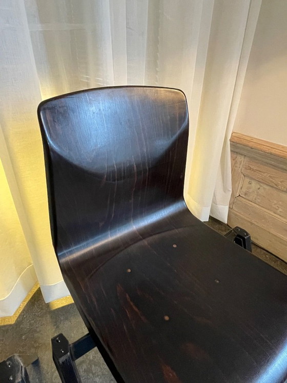 Image 1 of Pagholz S22 stacking chairs – Galvanitas (6 pieces)