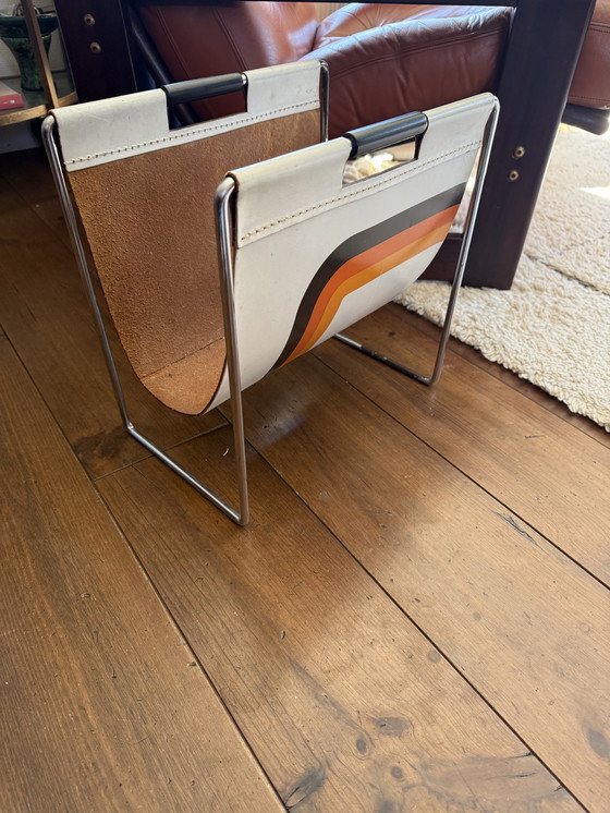 Image 1 of Vintage Brabantia Dadime Magazine Rack