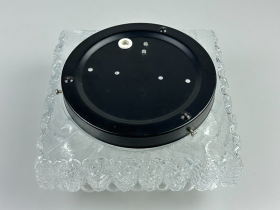 Image 1 of 60er 70er Jahre Deckenlampe Leuchte Plafoniere Inbouw Glas Duits Design