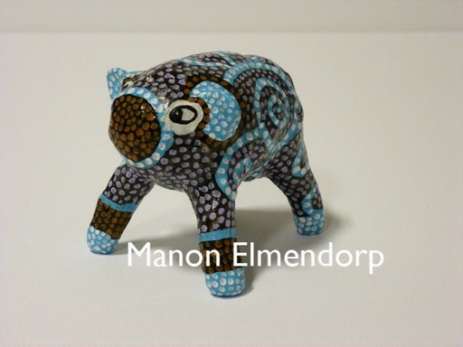 100% Handmade Figurine Fantasy Animal nr 46