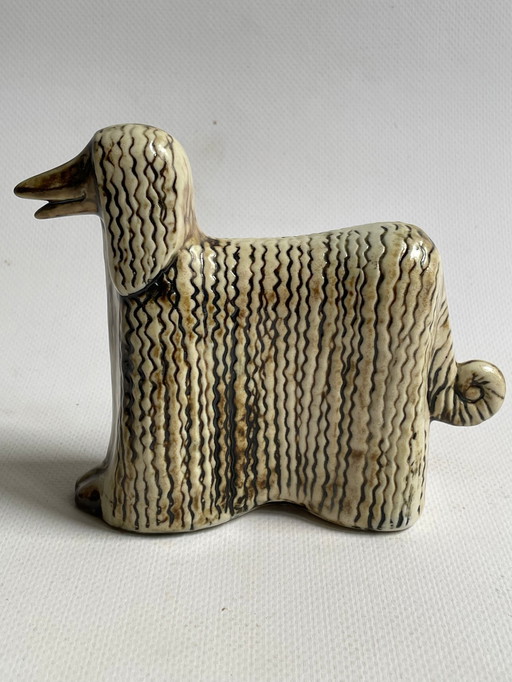Lisa Larson - Gustavsberg - Figurine - Afghaanse windhond