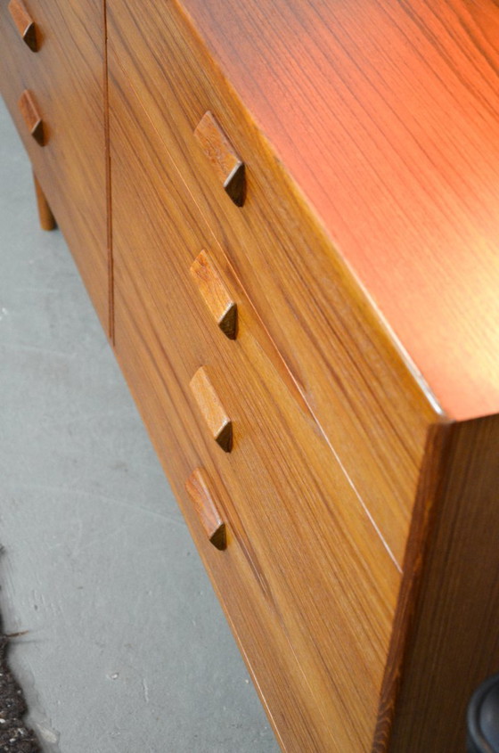 Image 1 of Vintage sideboard drawer chest Børge Mogensen Midcentury Teak 60s