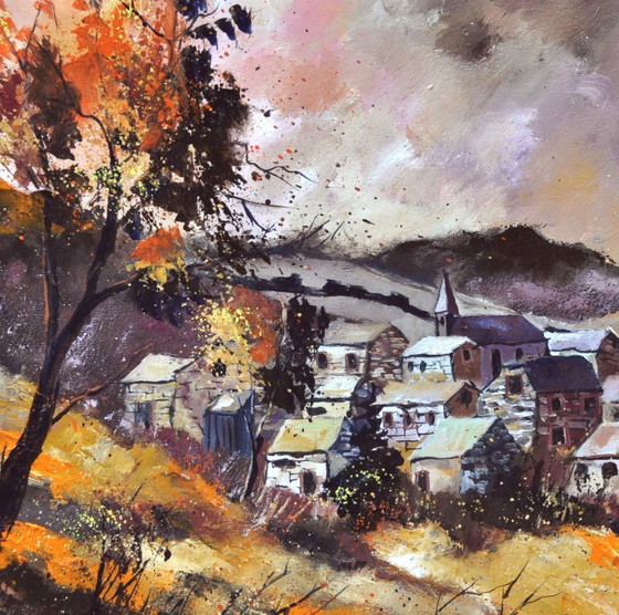 Villaggio in autunno – Arte, Canvas (photo 3 of 5)