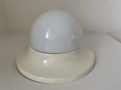 Vintage Deckenleuchte - Wandleuchte Metall 60er/70er Jahre