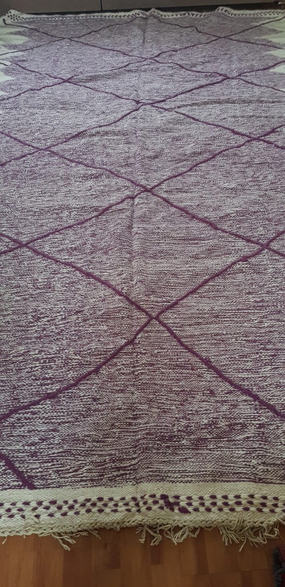 Image 1 of Handgeknoopt Berber kleed wol 325x192cm