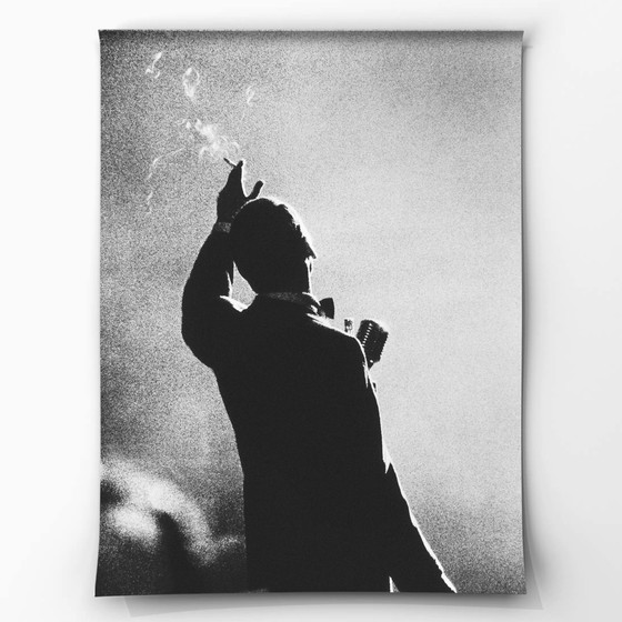 Image 1 of 1x stampa artistica di Herman Leonard - Frank Sinatra, 1958