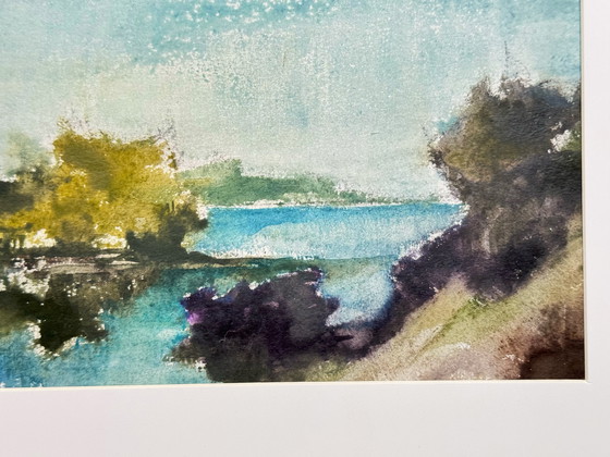 Image 1 of Eugène Eechaut (1928-2019) - Abstract landscape, 1975, signed, framed