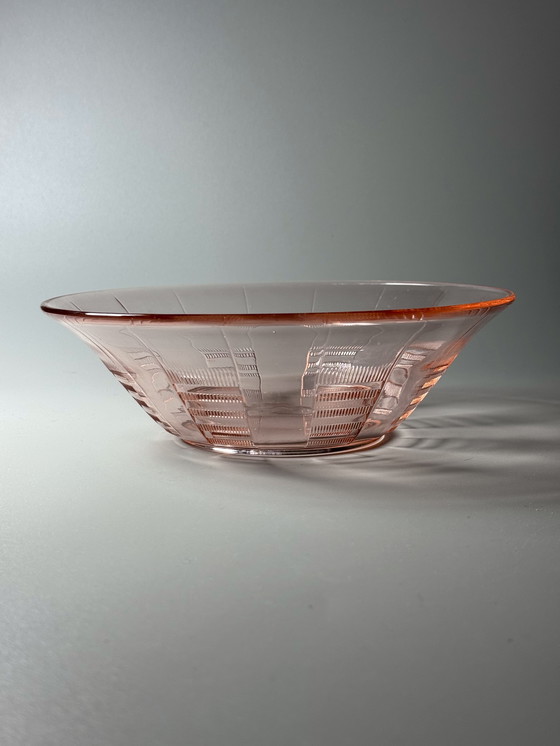 Image 1 of Servizio da portata Art Déco Rosaline "Severina" di Val Saint Lambert