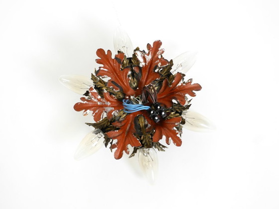 Image 1 of Magnifiques lampes de plafond ou appliques italiennes des années 1960, de la marque Banci Firenze, Italie.