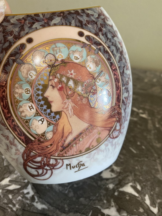 Image 1 of Vaso Mucha art nouveau