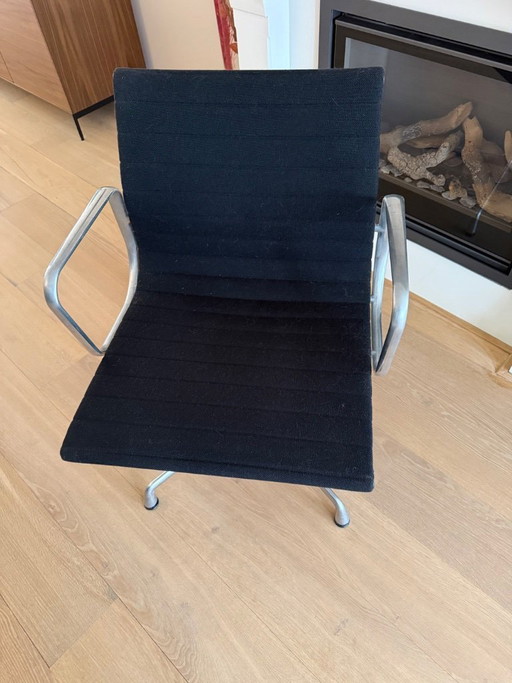 Vitra Charles & Ray Eames EA107 – Set van 2 – Origineel – 1995 – Zwart Hopsack