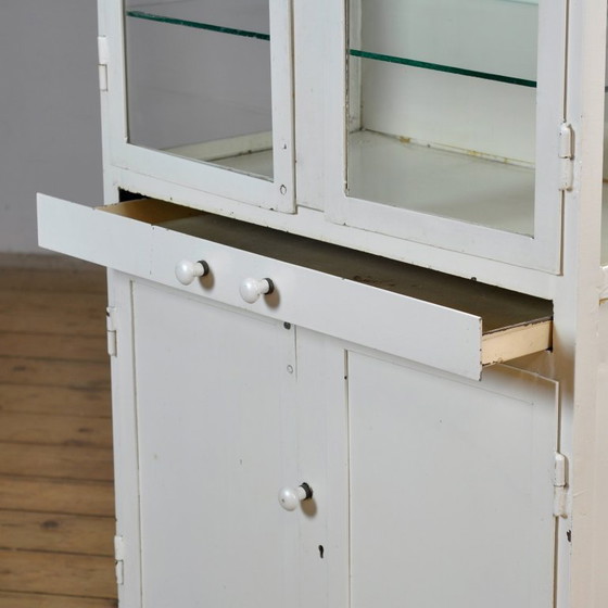 Image 1 of Iron medical cabinet, 1950s