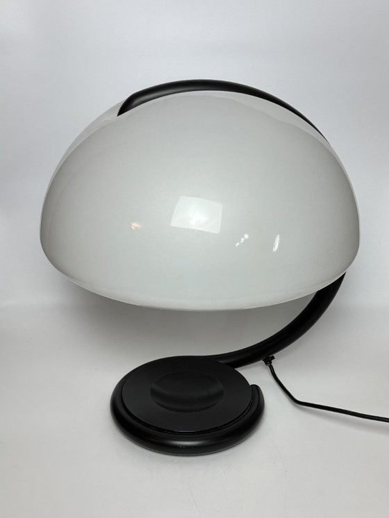 Image 1 of Mid-Century Italian Design Serpente Table Lamp by Elio Martinelli for Martinelli Luce, Italy, 1965 