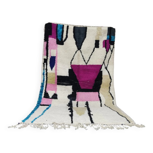 Berber-Teppich aus Naturwolle 2,5 x 1,5 m