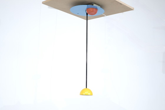 Image 1 of Suspension Alesia par Carlo Forcolini pour Artemide - années 1980