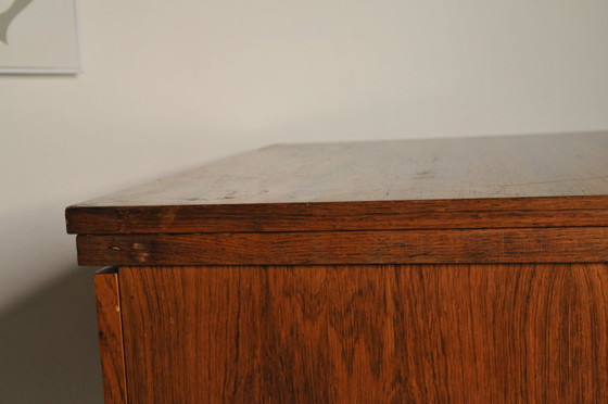 Image 1 of Bernina Favorit Mobili per cucire - Mobile in teak vintage degli anni '60/'70 mobile per giradischi