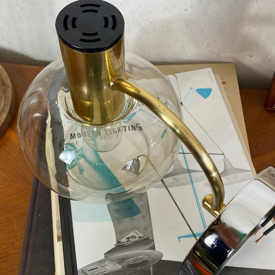 Applique da parete vintage in vetro fumé stile Sciolari – Glass (photo 5 of 9)