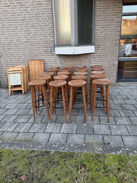 Image 1 of 14x sgabello da bar brutalista