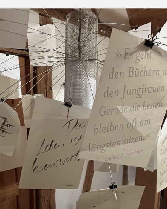 Image 1 of Ingo Maurer Zettlel z6 note lamp